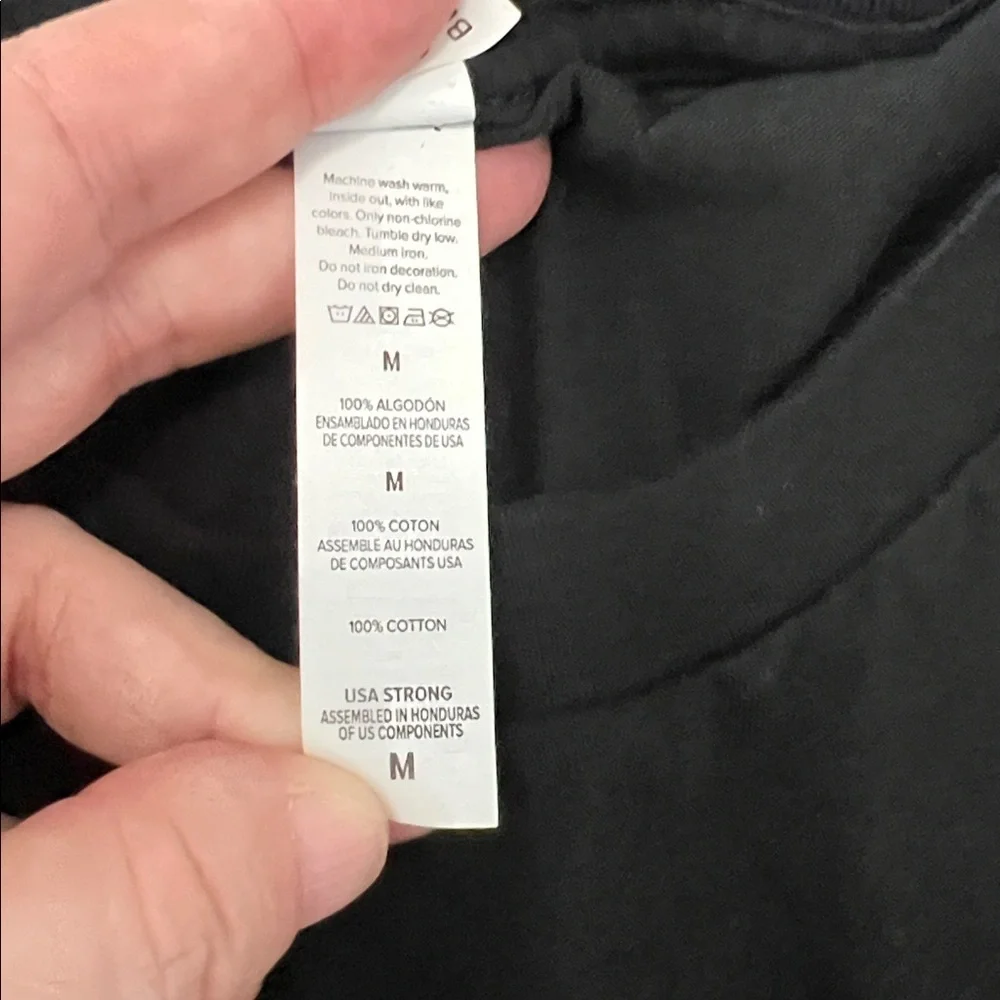 Kane Brown Tour Graphic TShirt Black Size Medium